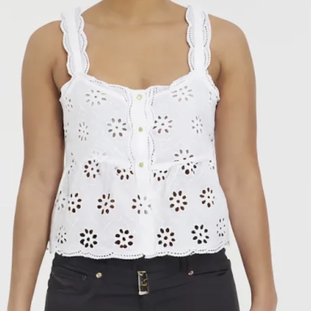 The Kooples Eyelet Top. excellent preowned condition.